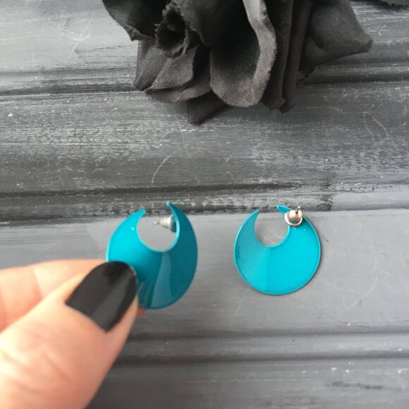 Lot of Blue Enamel Earrings (Lot of 3) - Picture 3 of 8